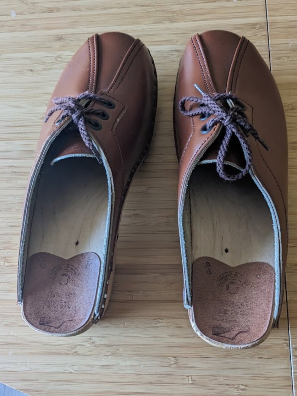 Bastad Original By Troentorp Lace-up Clogs sz 39 Swedish Boho Scandi - Picture 4 of 8
